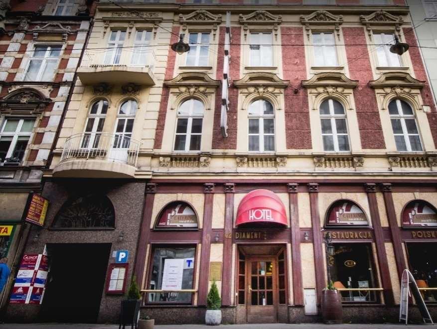 Hotel Diament Economy Гливице Экстерьер фото